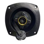 Shurflo Flush Mount Water Pressure Regulator Black. 183-020-06