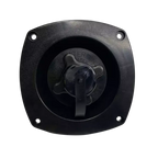 Shurflo Flush Mount Water Pressure Regulator Black. 183-020-06