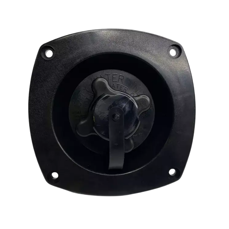 Shurflo Flush Mount Water Pressure Regulator Black. 183-020-06