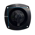 Shurflo Flush Mount Water Pressure Regulator Black. 183-020-06