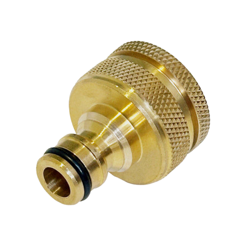 FLAT-OUT Tap Adaptor: 3/4" & 1" to Snap-On Brass. P4