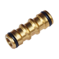 FLAT-OUT Hose Coupler: Snap-On Brass 12mm. P7