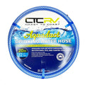 COAST RV Aquaduct 20m Blue Drinking Water Hose with Kit Fittings - 12mm