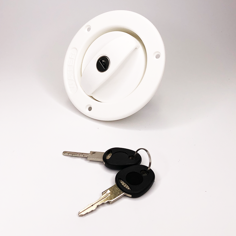 Lockable Water Filler-White