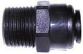 John Guest Straight 12mm x 1/2 BSPT Male Adapter