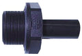 John Guest Plastic 12mm x 1/2 BSP Straight Male Stem Adapter