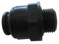 John Guest 12mm 3/8" Straight Adapter Male Plastic