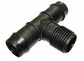 19mm Barbed x 1/2" Bsp Male Threaded Tee