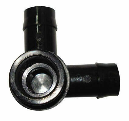 19mm Barbed x 1/2" BSP Female Threaded Corner Elbow