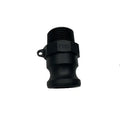 POLY CAMLOCK F.- Male Connector to MBSP Thread - 25mm.