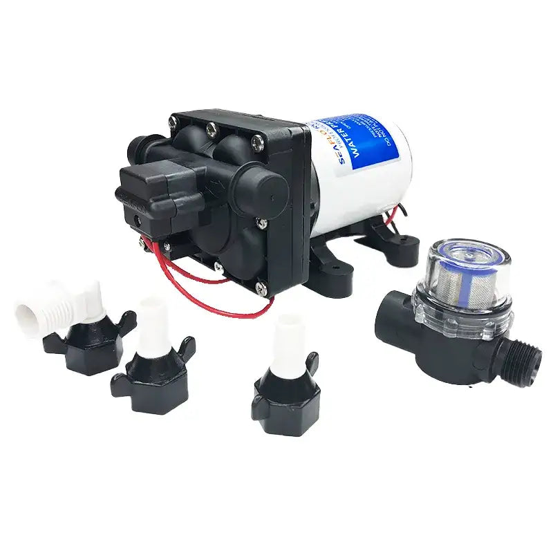 Rv Supreme (SEAFLO) MK2 55psi/11.3LPM 12V Water Pump C/W Filter & Fittings.