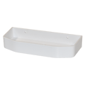 COAST Bathroom SML Commodity Basket WHITE - 250x112x40mm (LxDxH)