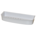 COAST Bathroom LGE Commodity Basket WHITE - 350x127x56mm (LxDxH)
