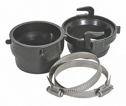 RV Sewer Hose Twist Connect Kit Suits 3" Hose