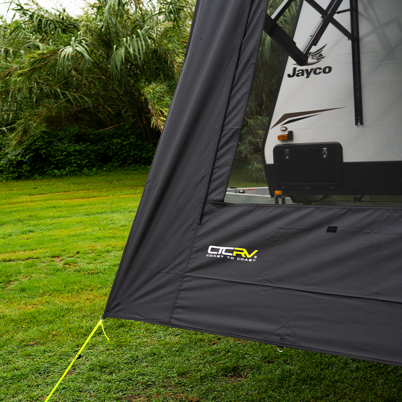 Coast RV Premium Front Awning Wall | 14-18ft Roll-Out Awnings