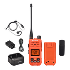 ECOXGEAR 5.0W UHF CB Handheld Radio | IP67 | Blaze Orange | EXG510SORG