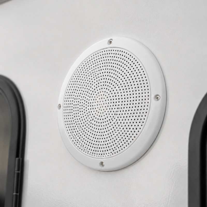Ultra Slim-Mount Full-Range Indoor 6.5" Speaker - 25W RMS - White