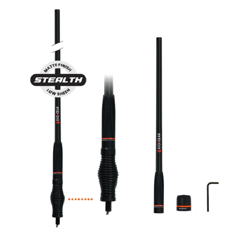 ECOXGEAR ATRDM660ST Stealth Radome Fibreglass UHF Antenna | Twin Pack | 2.3 & 6.6dBi