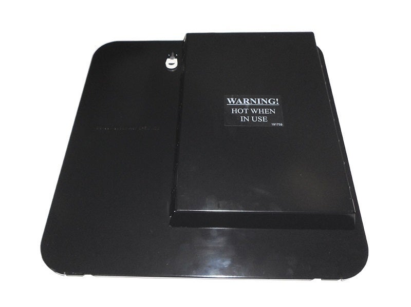 Black Suburban Water Heater Door