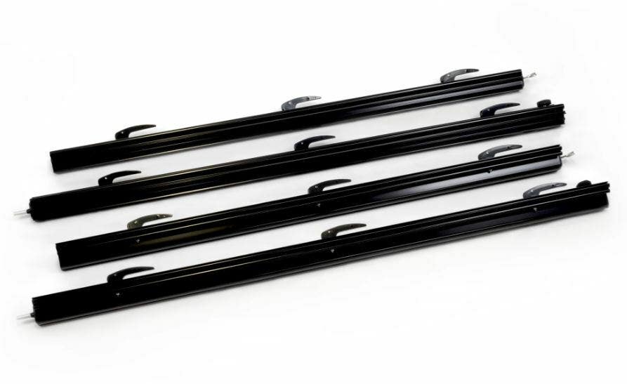 Aussie Traveller Aluminium Anti Flap Kit Black - Long
