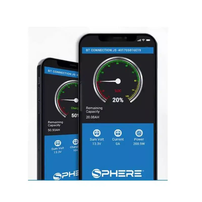 120AH EVO Lithium Battery (LiFePO4) - IP67 & Bluetooth/100A BMS