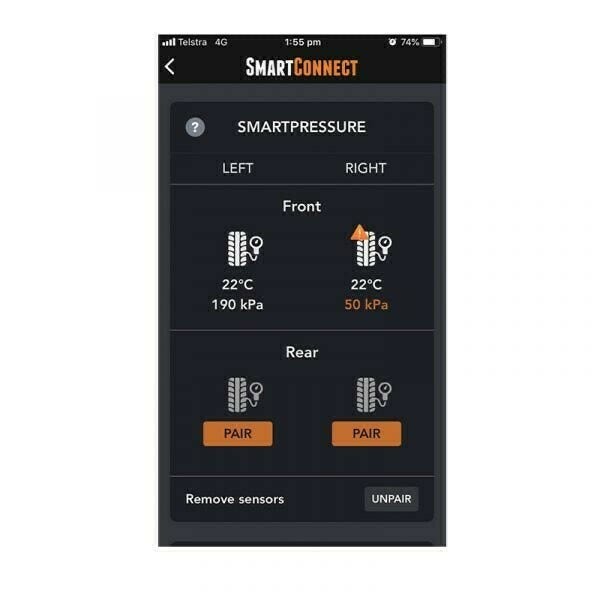 BMPRO SmartConnect Premium - App Based Sensor Kit (4xTyre, 2xGas, 2xTemp).