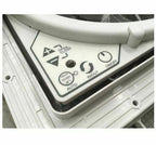 MaxxFan Deluxe with Rain Dome, Thermostat, Power Lift and Remote