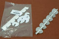 Louver & Vane Kit for TSR 9 Series Ceiling Assembly - White