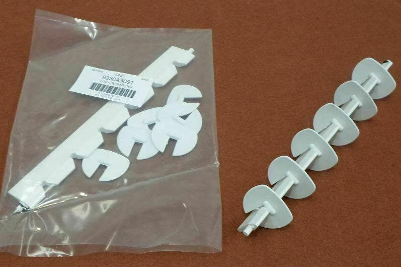 Louver & Vane Kit for TSR 9 Series Ceiling Assembly - White