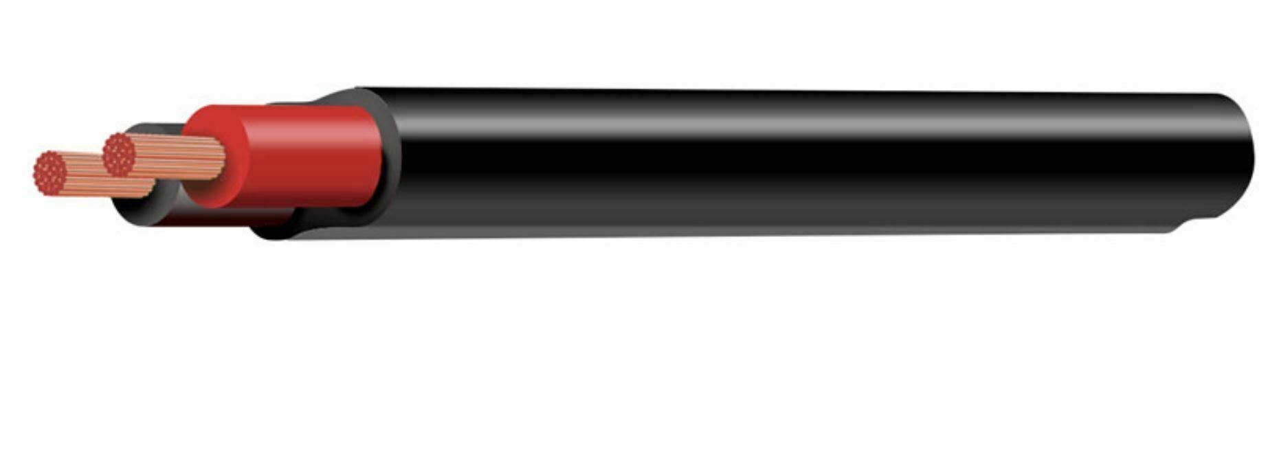 Twin Sheath Two Core Flat Auto Cable