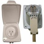CMS 15AMP Plug Power Inlet White