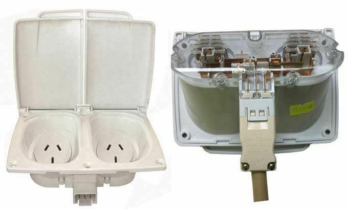 CMS Twin D/Pole Auto Socket