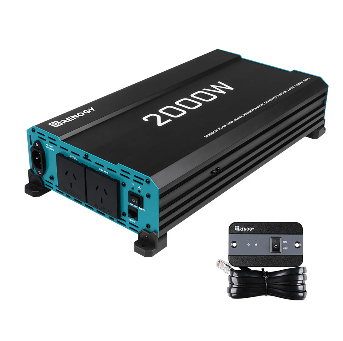 RENOGY CORE | PUH 2000W Pure Sine Wave Inverter