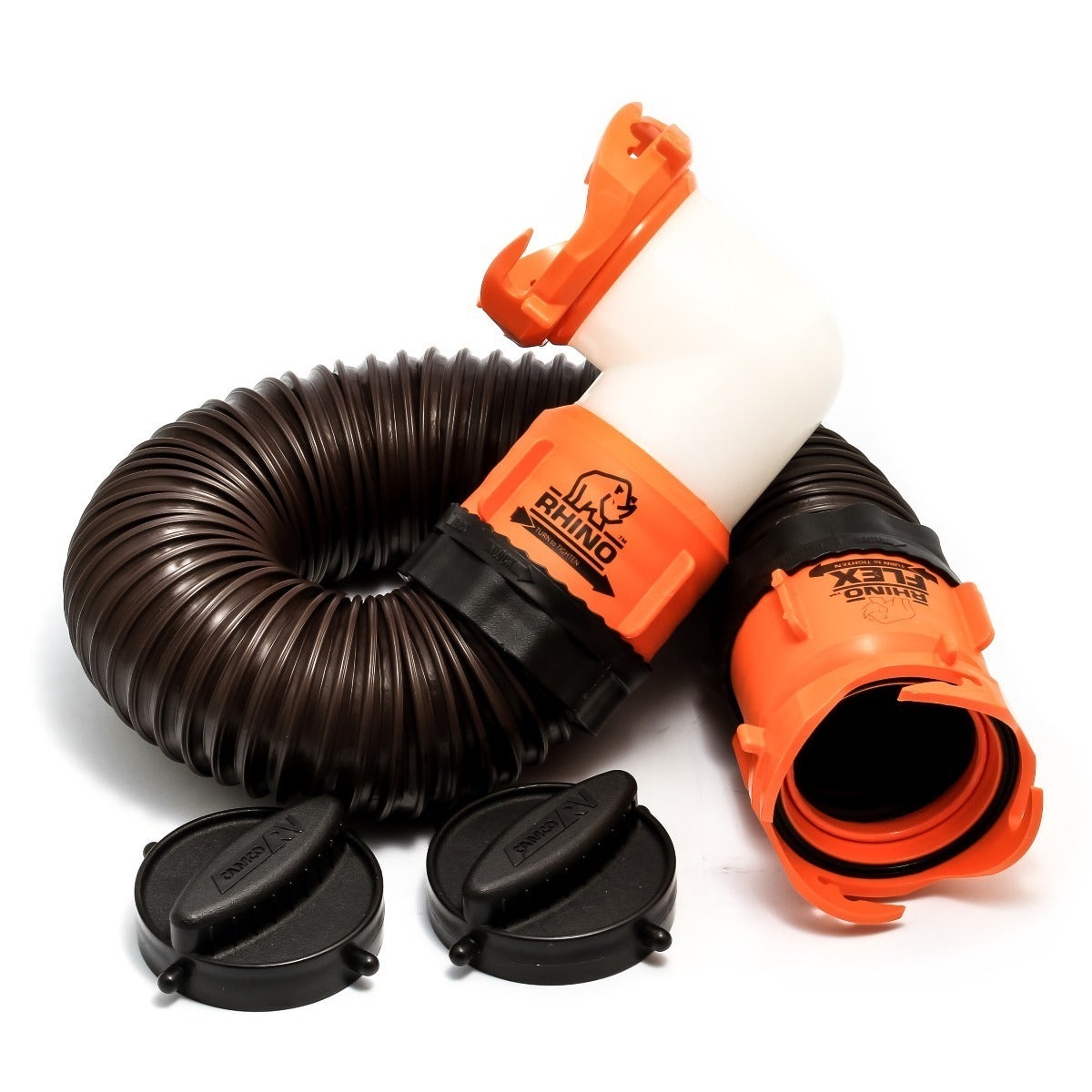 Camco Rhinoflex 90Deg Tote Tank Hose Kit