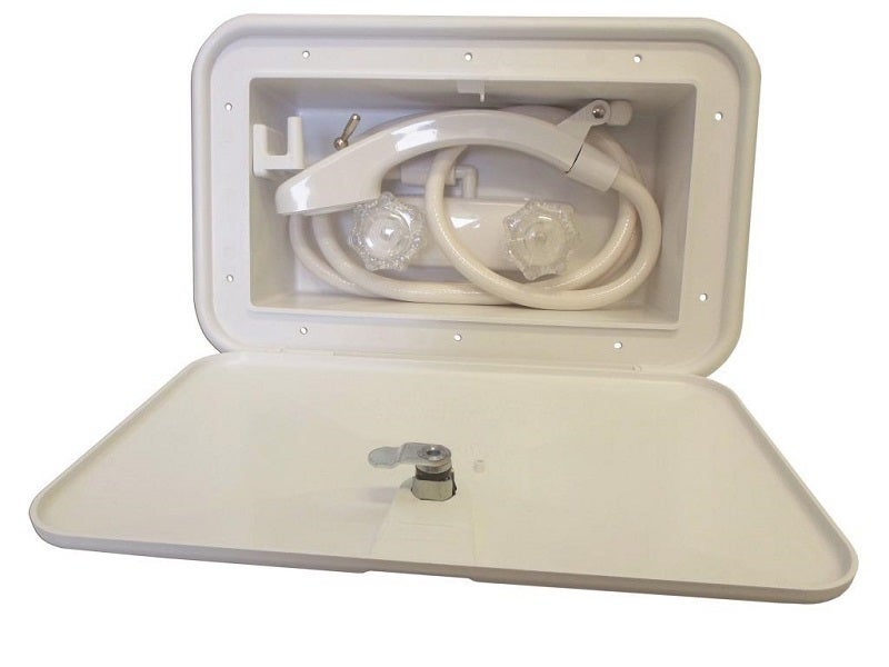 Auxilliary Shower Unit White