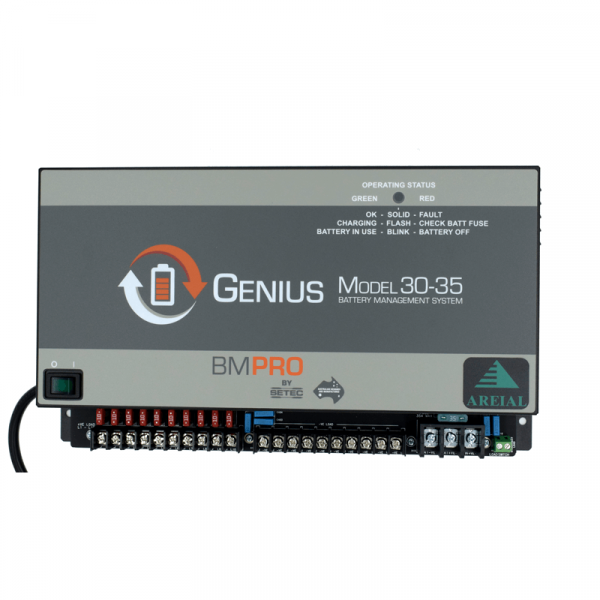 BMPRO Genius 30-35 Battery Management System (30A Charge). GENIUS 30-35