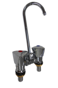 Coast Watermark Hot and Cold Mixer Faucet with Fold Down Spout