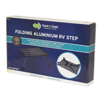 COAST Folding ALUMINUM RV Step (220kg Capacity)