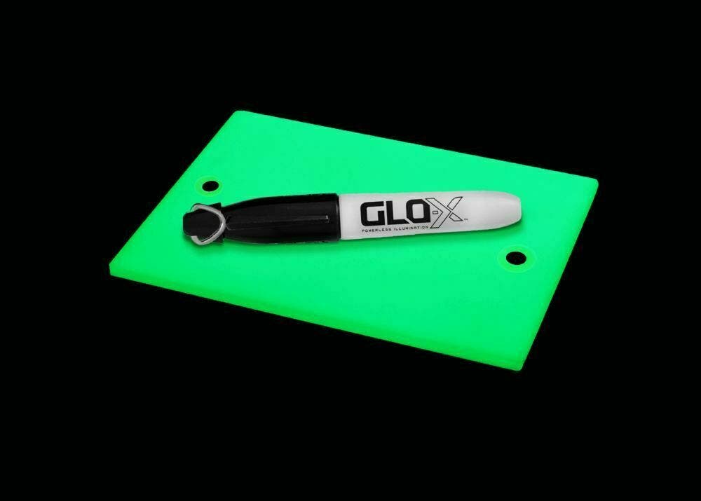 GLO-X 90 x 55mm SIGN TILE MARKER