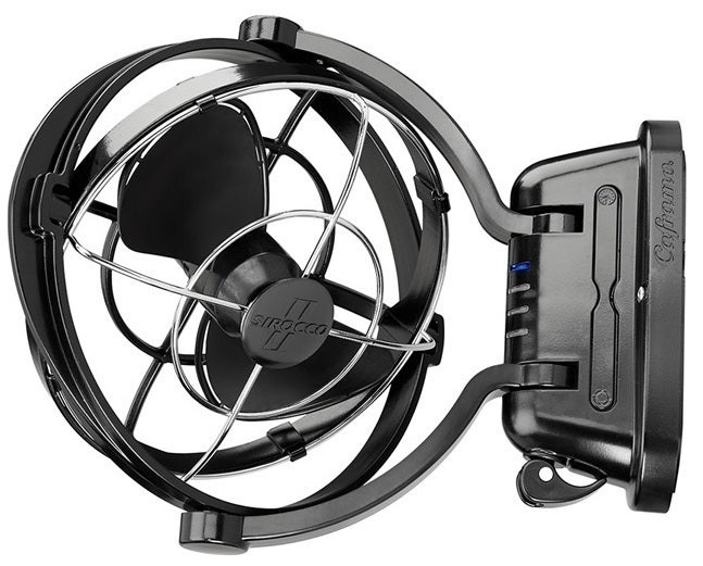 Caframo Sirocco II 12/24V Black