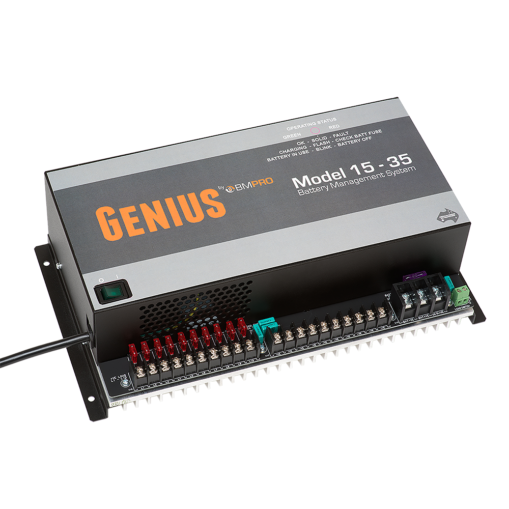 BMPRO Genius 15-35 Battery Management System (15A Charge). GENIUS 15-35