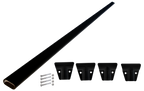 Coast Roof Rack Cross Bar Kit Black