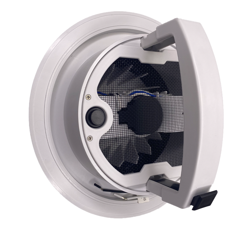 Maxxfan Dome Plus with LED & Sleeve - White