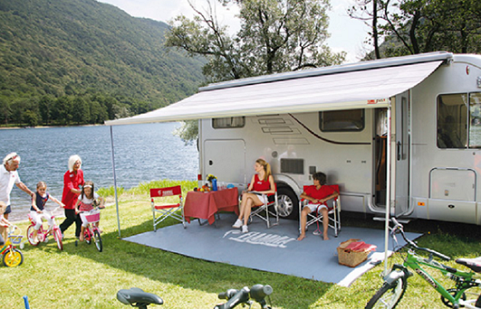 Fiamma F45 L 500 Royal Blue Awning