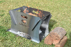 COAST STEEL Portable 400mm Firepit & Ember Tray Kit