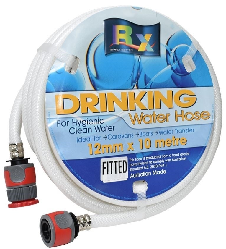 12mm White Non Toxic Water Hose With Fittings