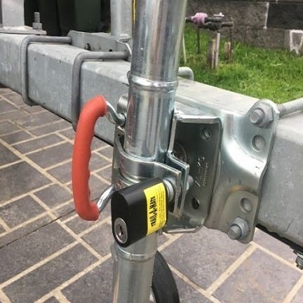 Jockey Wheel Clamp Anti-Theft Lock by Trail-A-Mate