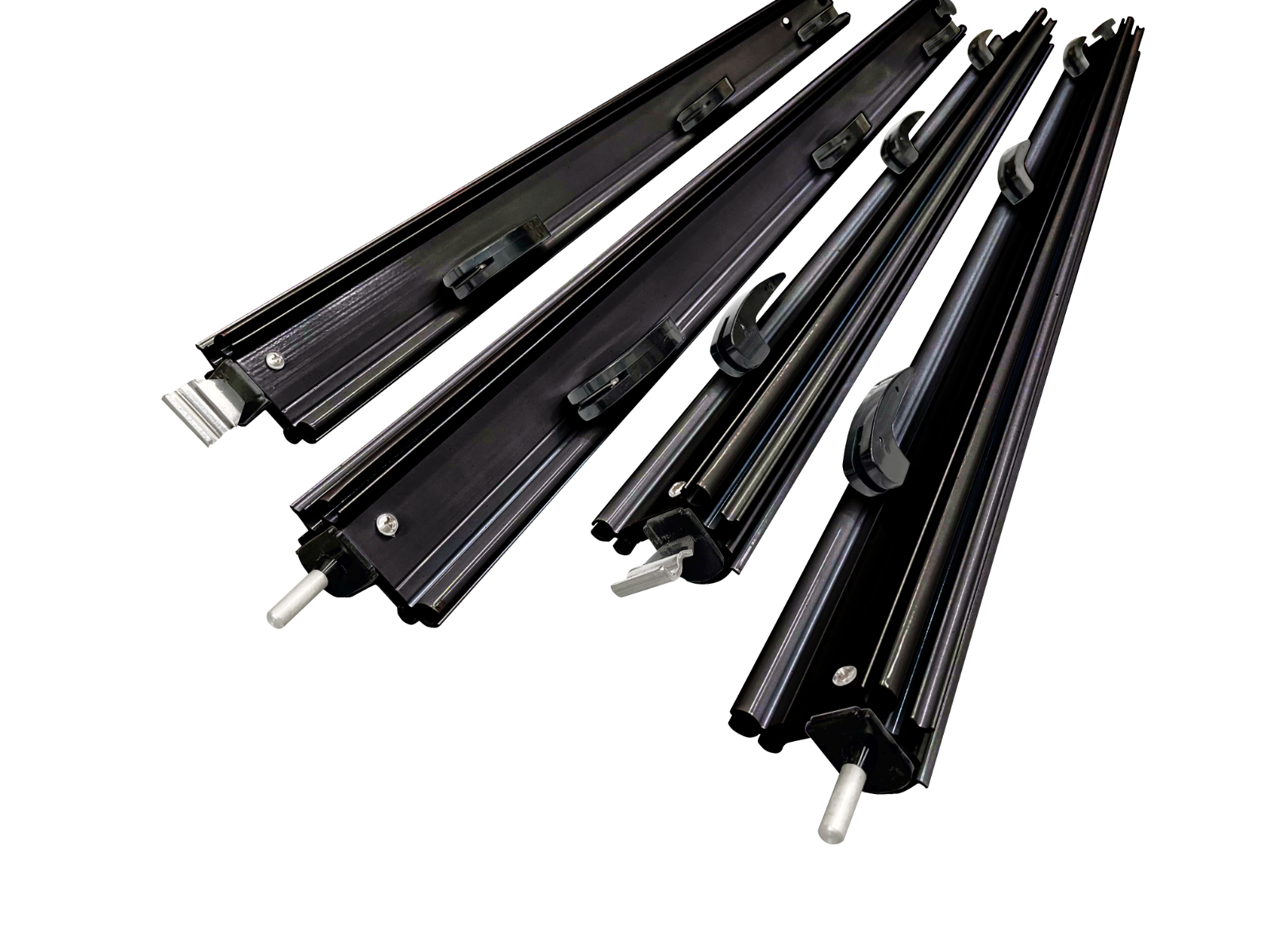Coast RV Awning Flap Eliminator Kit - Large Black - 230 to 240cm