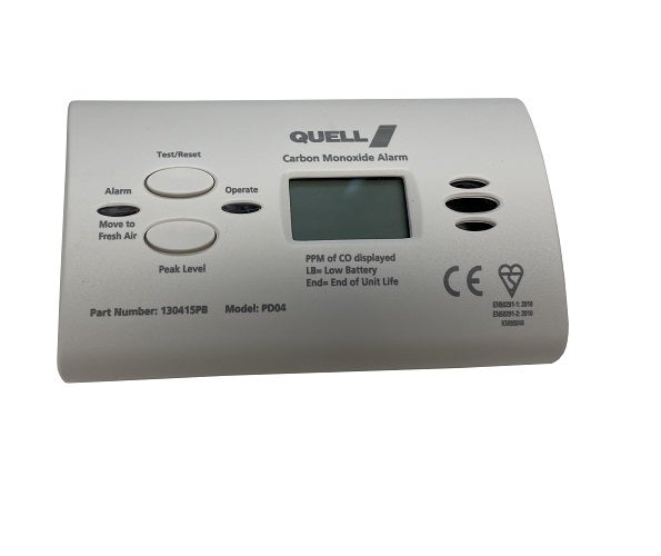 Quell PD04 Carbon Monoxide Digital Display Alarm