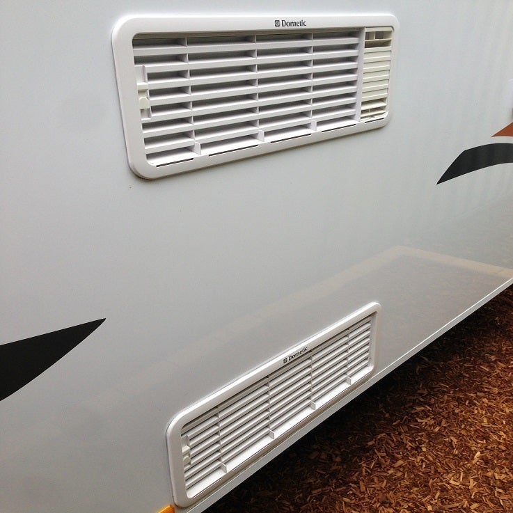 Dometic A1625 Vent with T/Piece (3 Piece Kit)